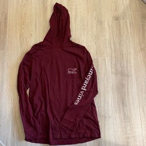 Vineyard Vines Hooded Long Sleeve T-Shirt